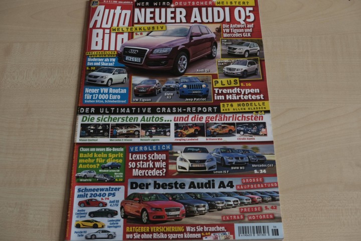 Deckblatt Auto Bild (06/2008)